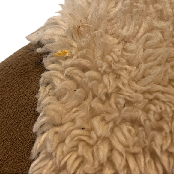 Lauren Ralph Lauren Brown Faux Shearling Open Draped Waterfall Jacket Size S - Picture 13 of 13